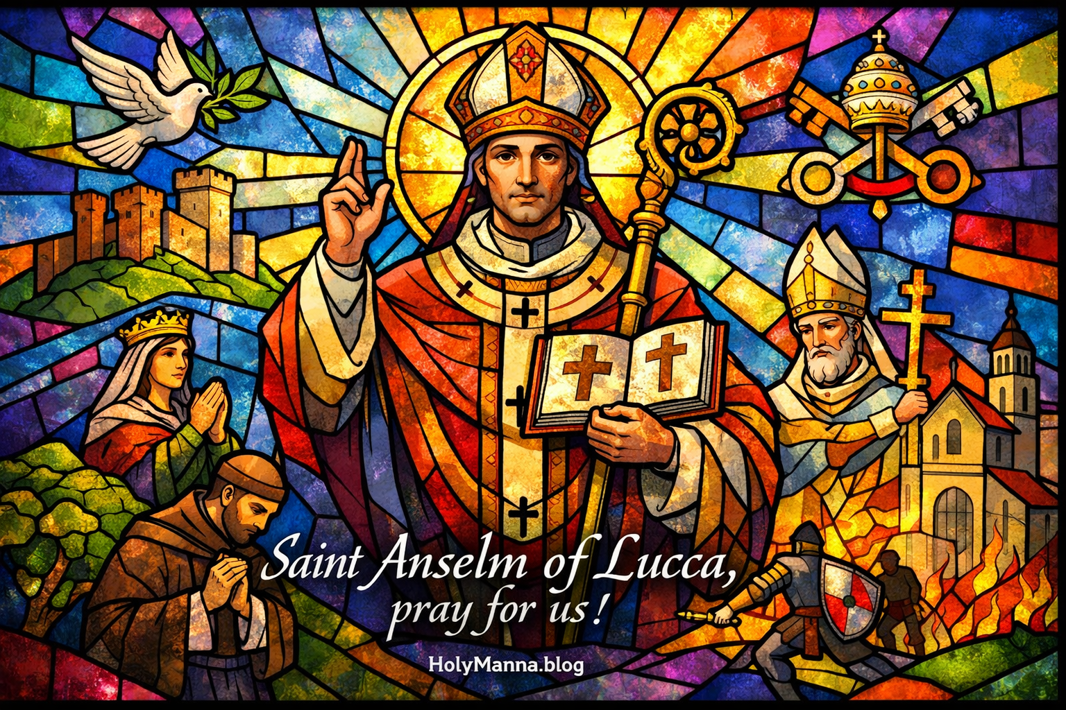 March 18th – Saint of the Day: Saint Anselm of Lucca,&nbsp;Bishop