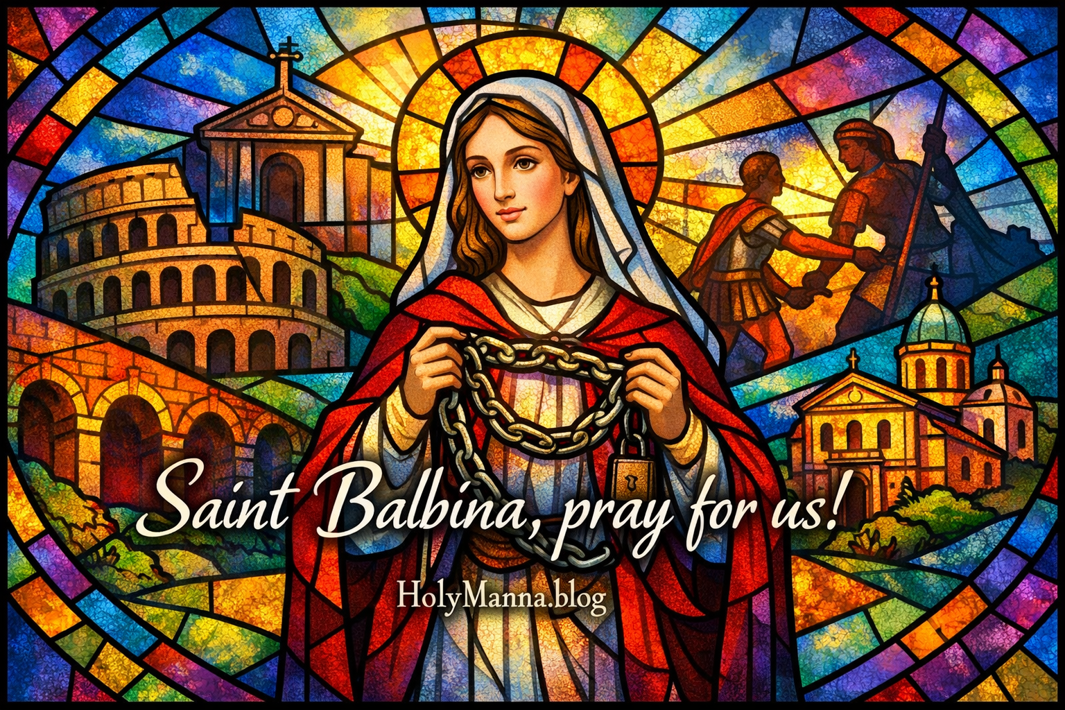 March 31st – Saint of the Day: Saint Balbina,&nbsp;Virgin