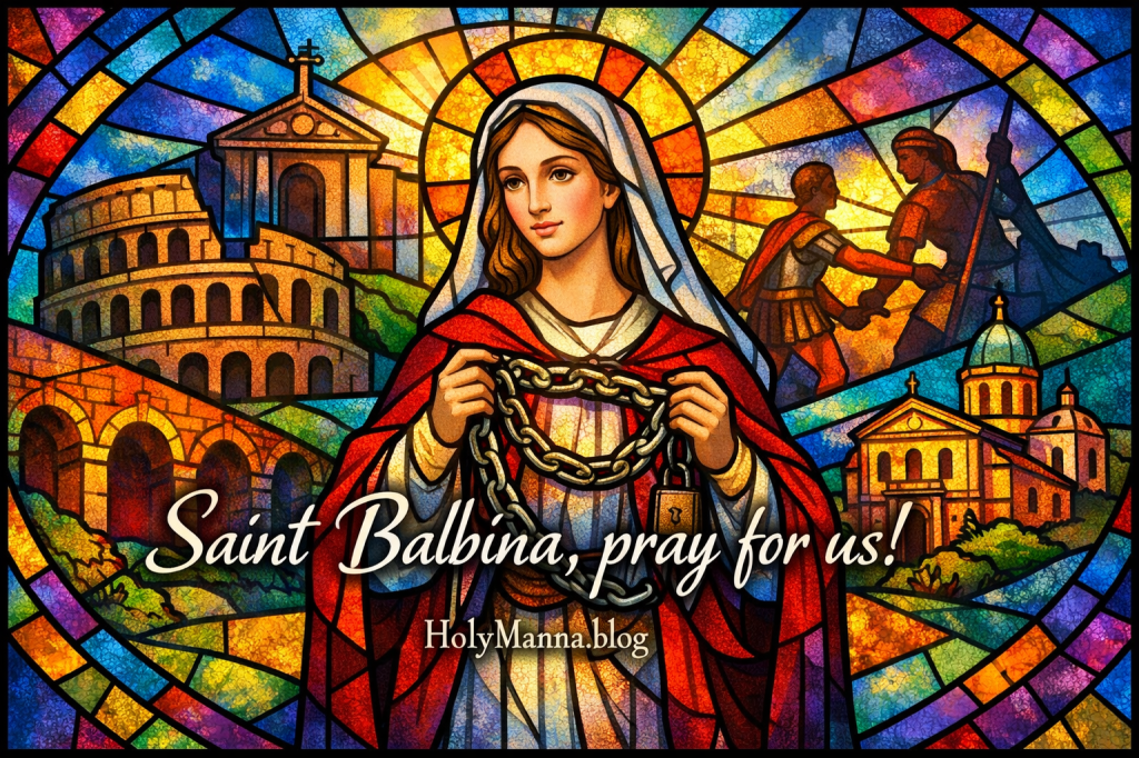 March 31st – Saint of the Day: Saint Balbina,&nbsp;Virgin