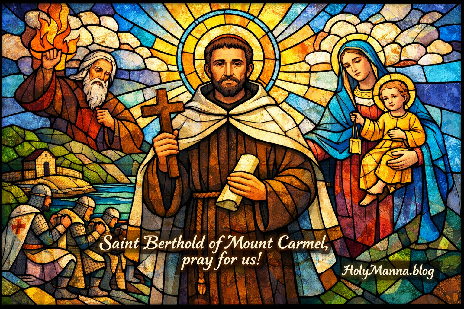 March 29th – Saint of the Day: Saint Berthold of Mount Carmel, Soldier & Carmelite&nbsp;Hermit