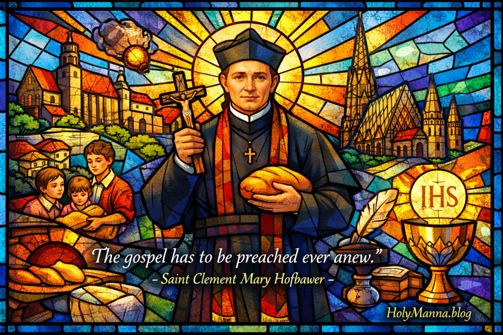 March 15th – Saint of the Day: Saint Clement Mary Hofbauer, Redemptorist&nbsp;Priest
