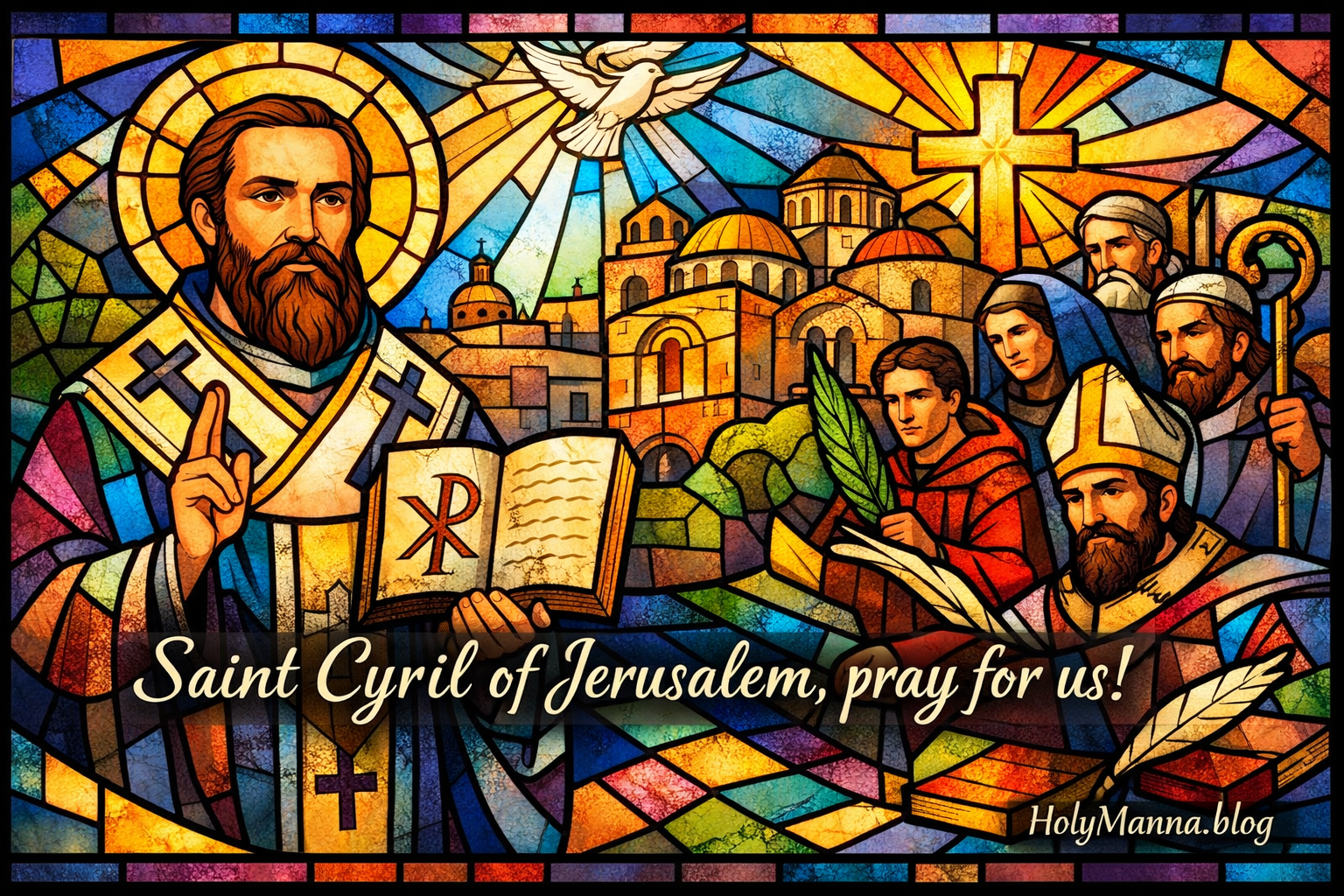 March 18th – Saint of the Day: Saint Cyril of Jerusalem, Bishop & Doctor of the&nbsp;Church