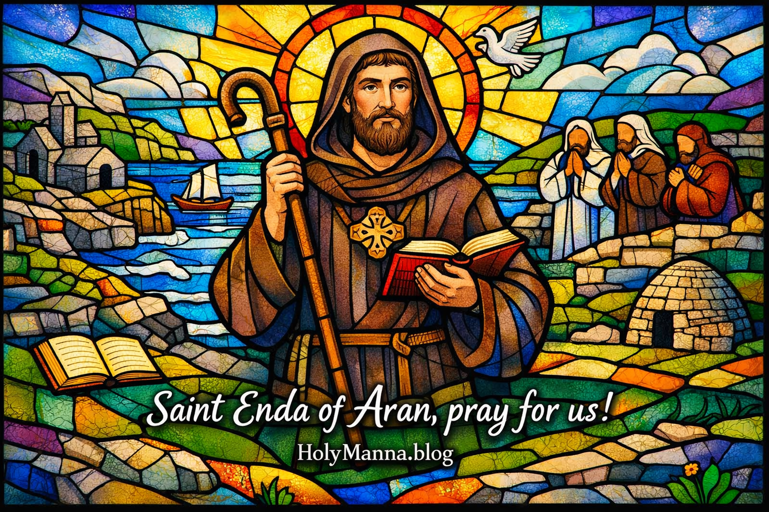 March 21st – Saint of the Day: Saint Enda of Aran, Prince &&nbsp;Monk