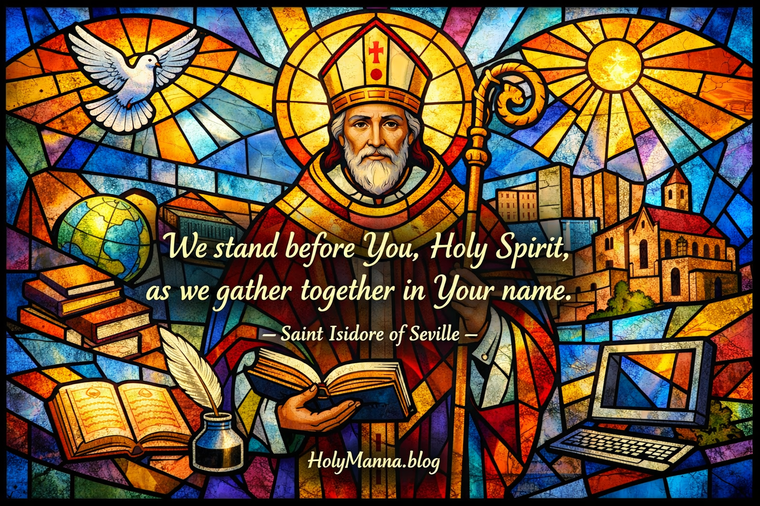 April 4th – Saint of the Day: Saint Isidore of Seville, Bishop & Doctor of the&nbsp;Church