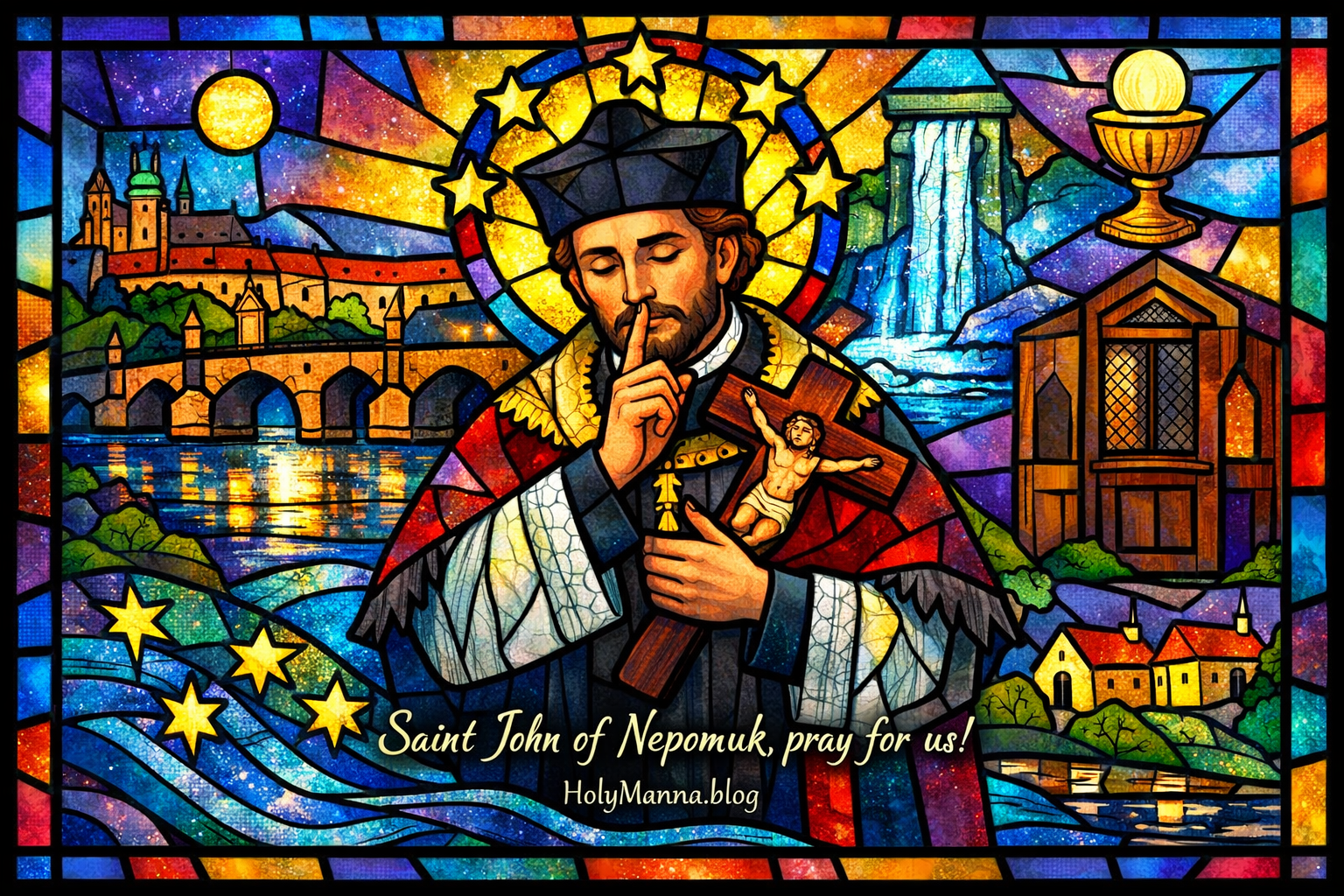 March 20th – Saint of the Day: Saint John of Nepomuk, Priest &&nbsp;Martyr