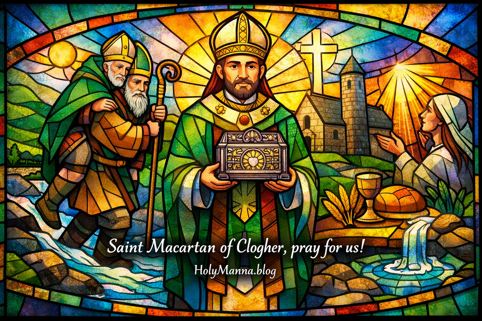 March 24th – Saint of the Day: Saint Macartan of Clogher,&nbsp;Bishop