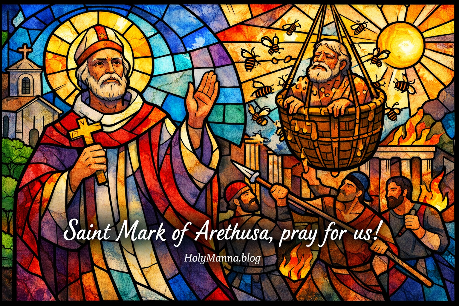 March 29th – Saint of the Day: Saint Mark of Arethusa,&nbsp;Bishop