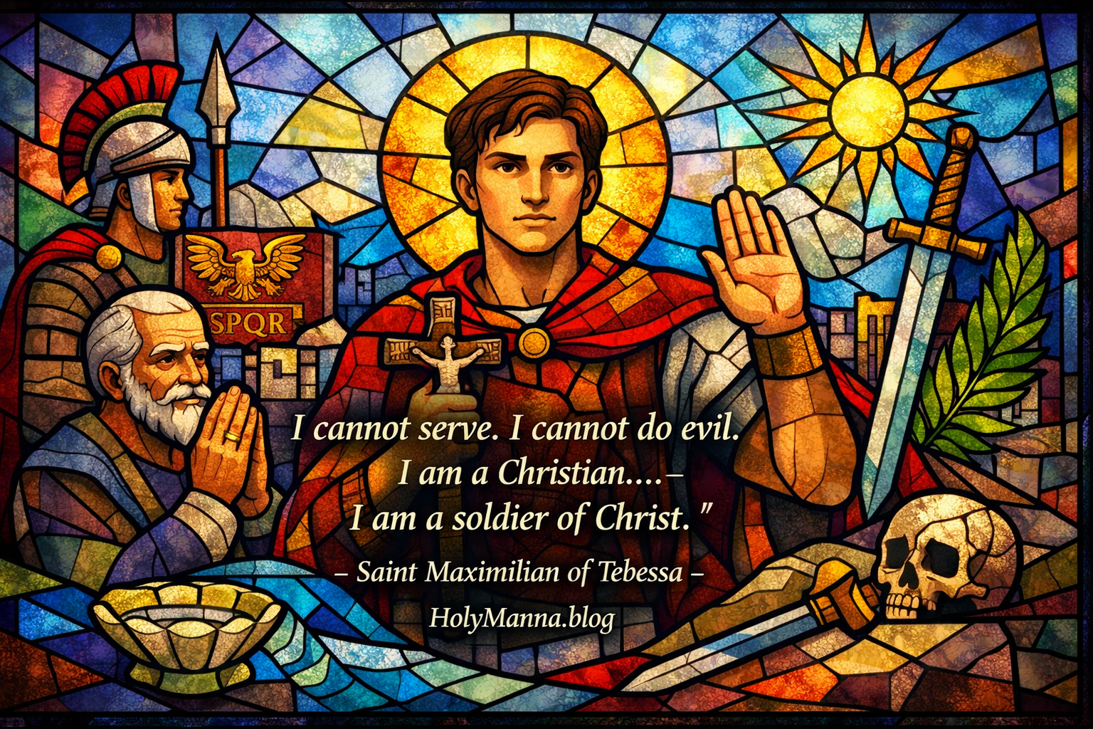 March 12th – Saint of the Day: Saint Maximilian of Tebessa,&nbsp;Martyr