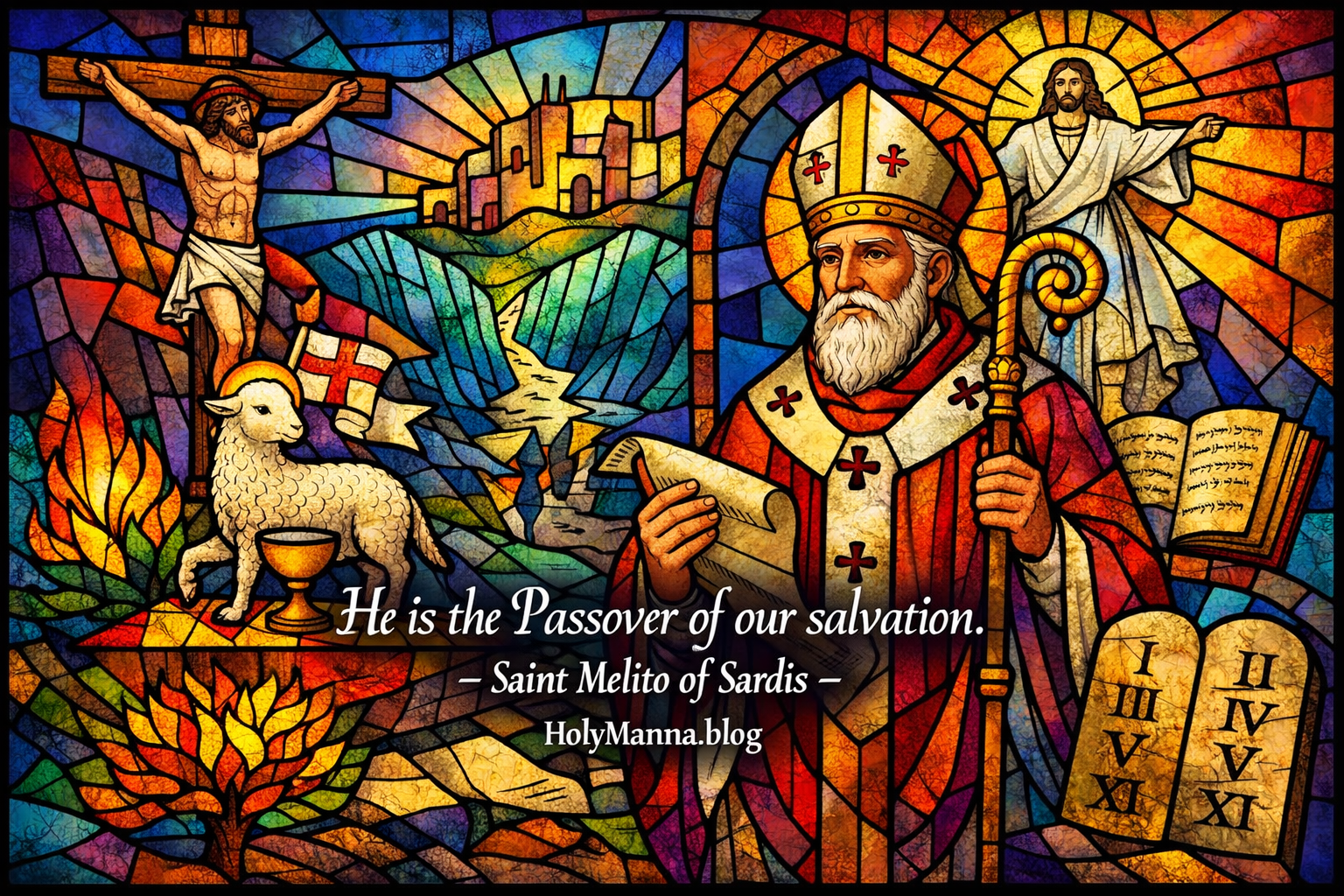April 1st – Saint of the Day: Saint Melito of Sardis,&nbsp;Bishop