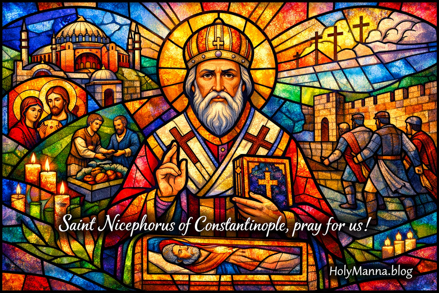 March 13th – Saint of the Day: Saint Nicephorus of Constantinople,&nbsp;Patriarch