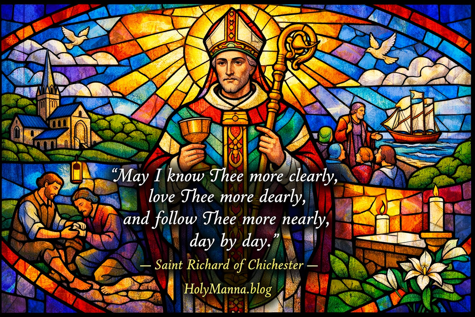 April 3rd – Saint of the Day: Saint Richard of Chichester,&nbsp;Bishop