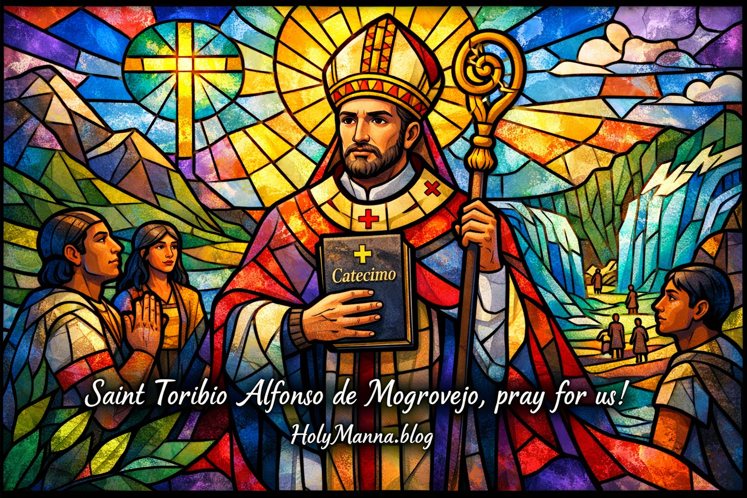 March 23rd – Saint of the Day: Saint Toribio Alfonso de Mogrovejo, Lawyer &&nbsp;Archbishop