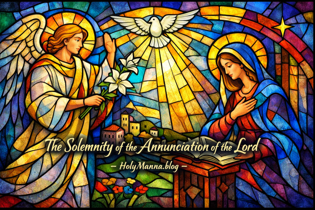 March 25th – The Solemnity of the Annunciation of the&nbsp;Lord