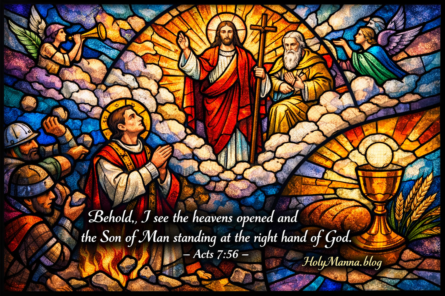 April 21, 2026 – Fed by Heaven, Faithful unto the End in Today’s Mass&nbsp;Readings