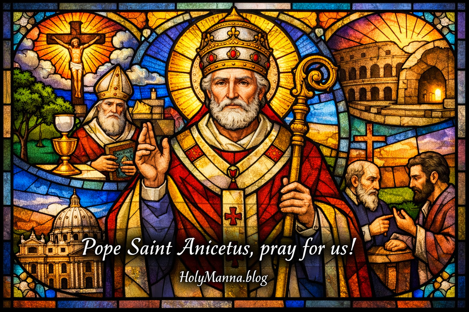 April 20th – Saint of the Day: Pope Saint&nbsp;Anicetus