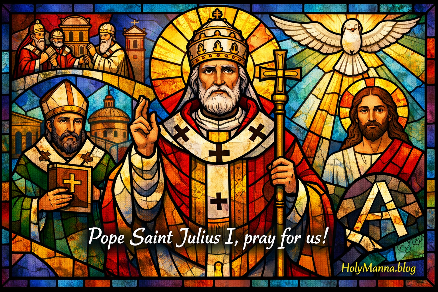 April 12th – Saint of the Day: Pope Saint Julius&nbsp;I