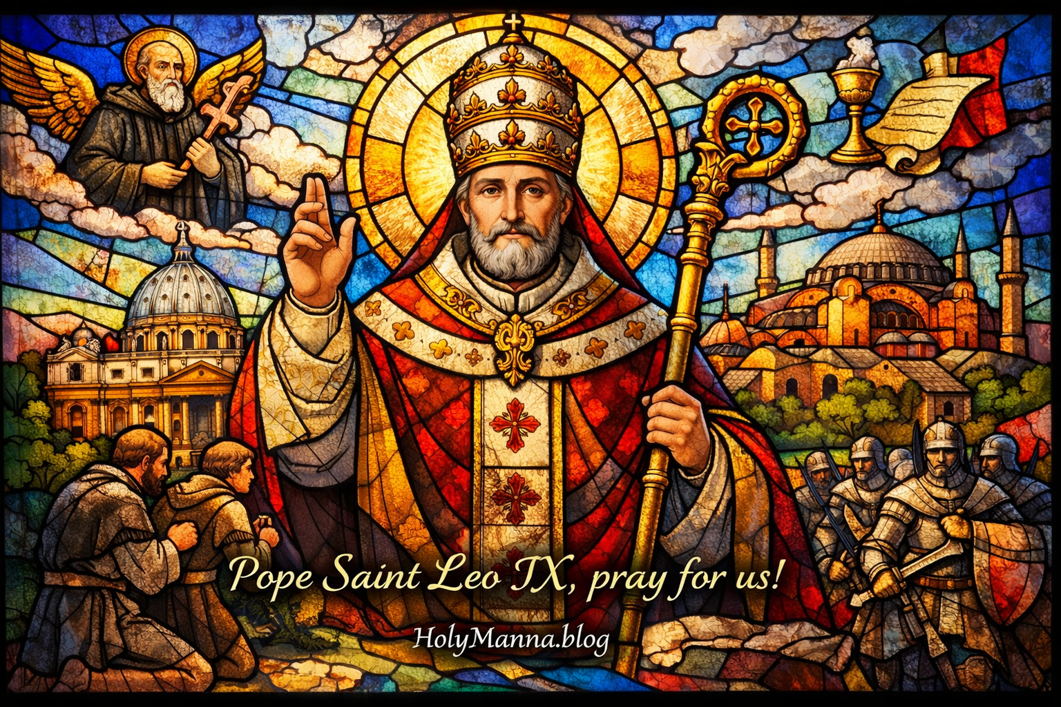 April 19th – Saint of the Day: Pope Saint Leo&nbsp;IX
