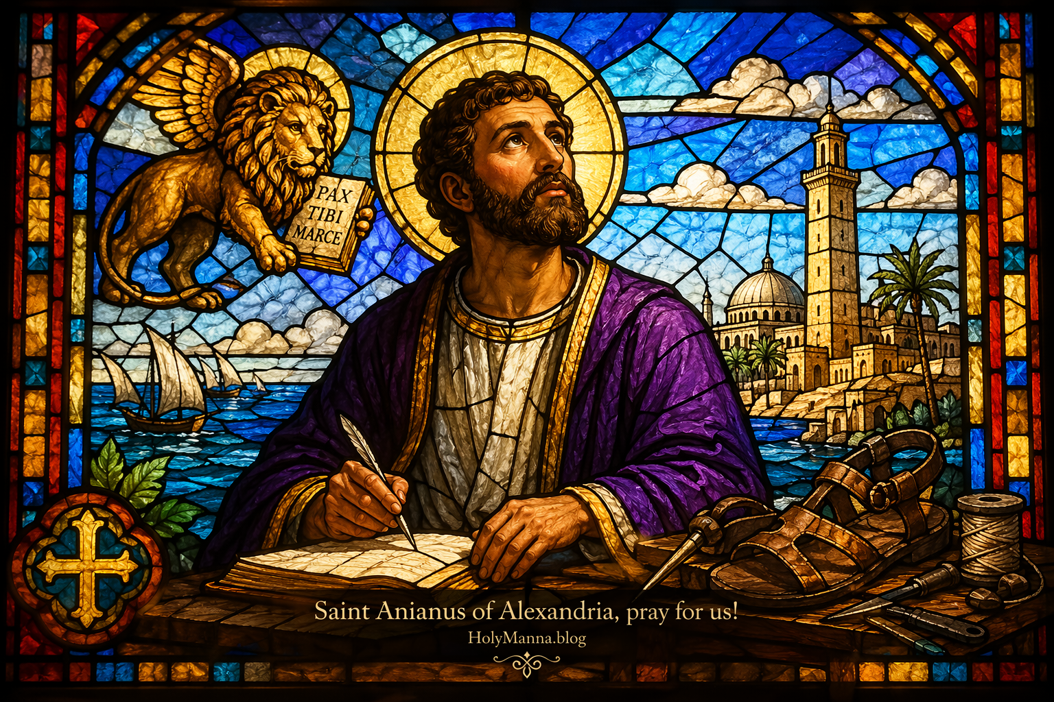 April 25th – Saint of the Day: Saint Anianus of Alexandria,&nbsp;Bishop
