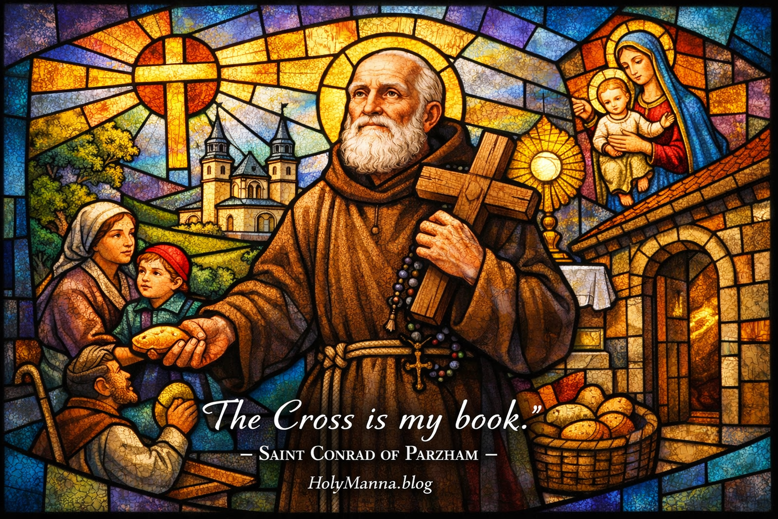 April 21st – Saint of the Day: Saint Conrad of Parzham, Capuchin Lay Brother &&nbsp;Porter