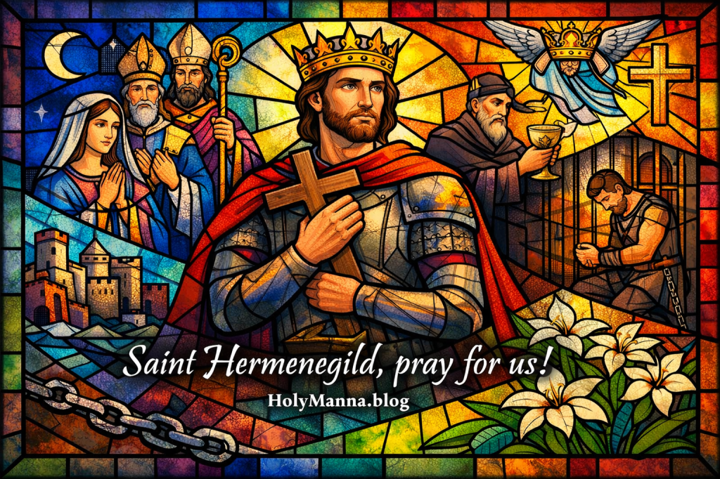 April 13th – Saint of the Day: Saint Hermenegild, Prince &&nbsp;Martyr