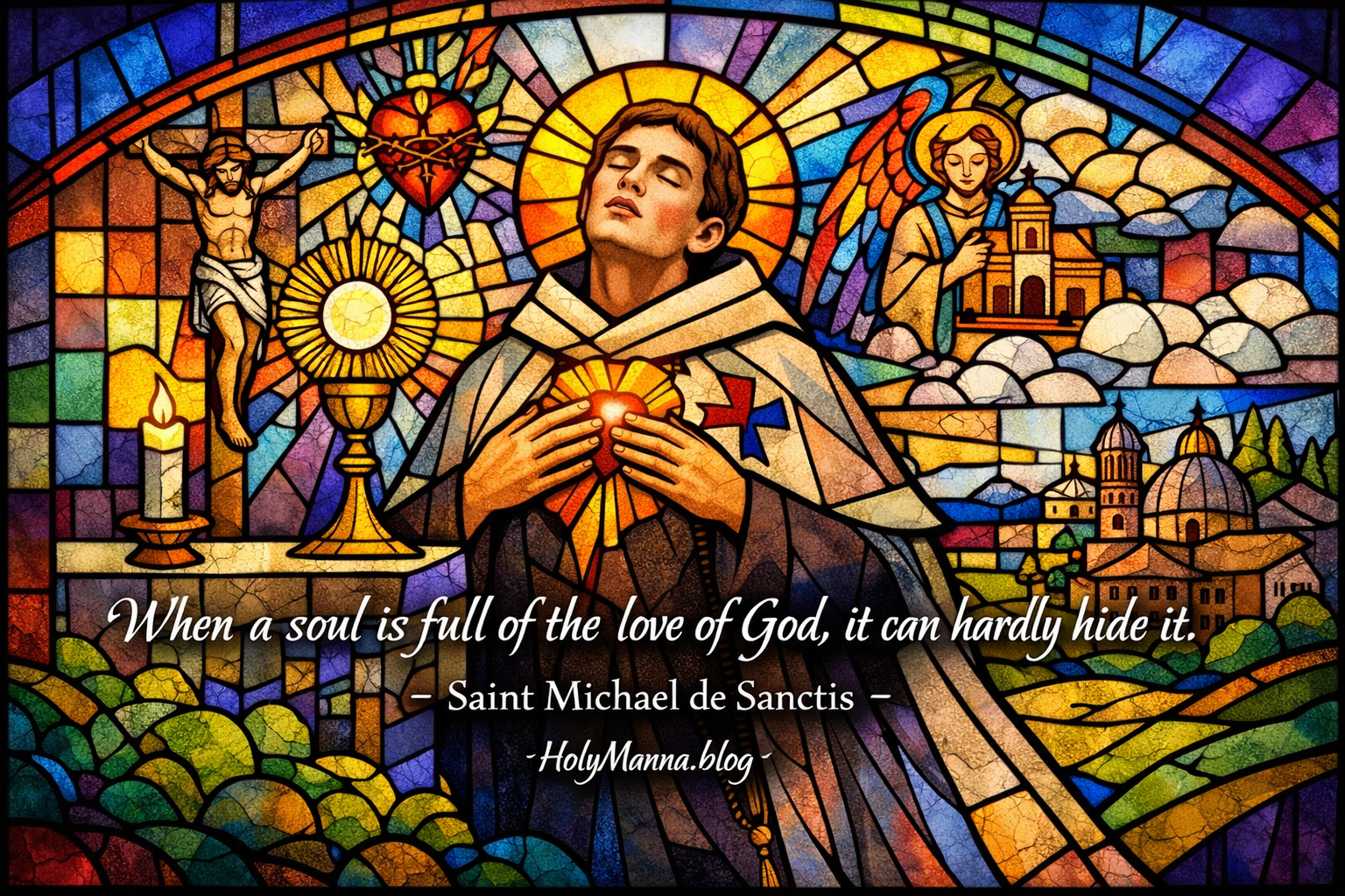 April 10th – Saint of the Day: Saint Michael de Sanctis, Mystic & Discalced Trinitarian&nbsp;Priest