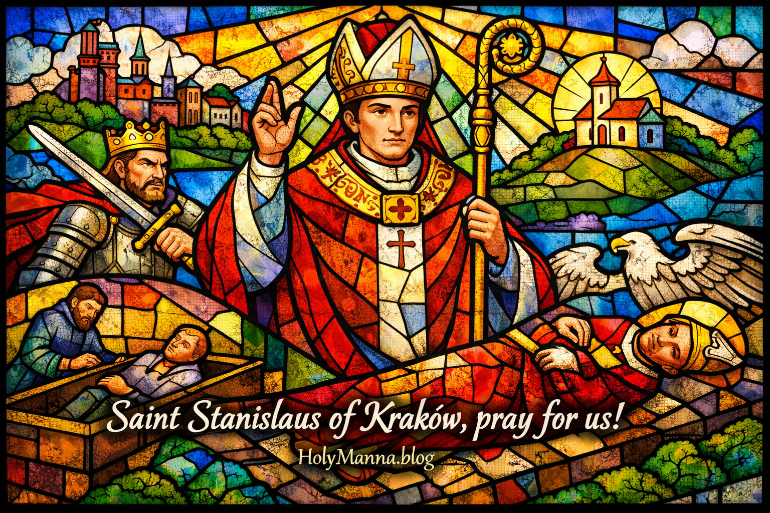 April 11th – Saint of the Day: Saint Stanislaus of Kraków, Bishop &&nbsp;Martyr
