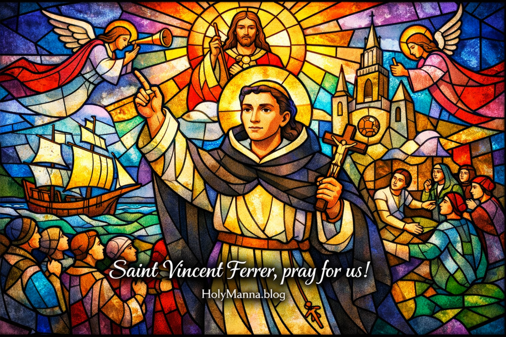 April 5th – Saint of the Day: Saint Vincent Ferrer, Dominican&nbsp;Priest