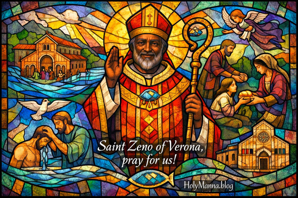 April 12th – Saint of the Day: Saint Zeno of Verona,&nbsp;Bishop
