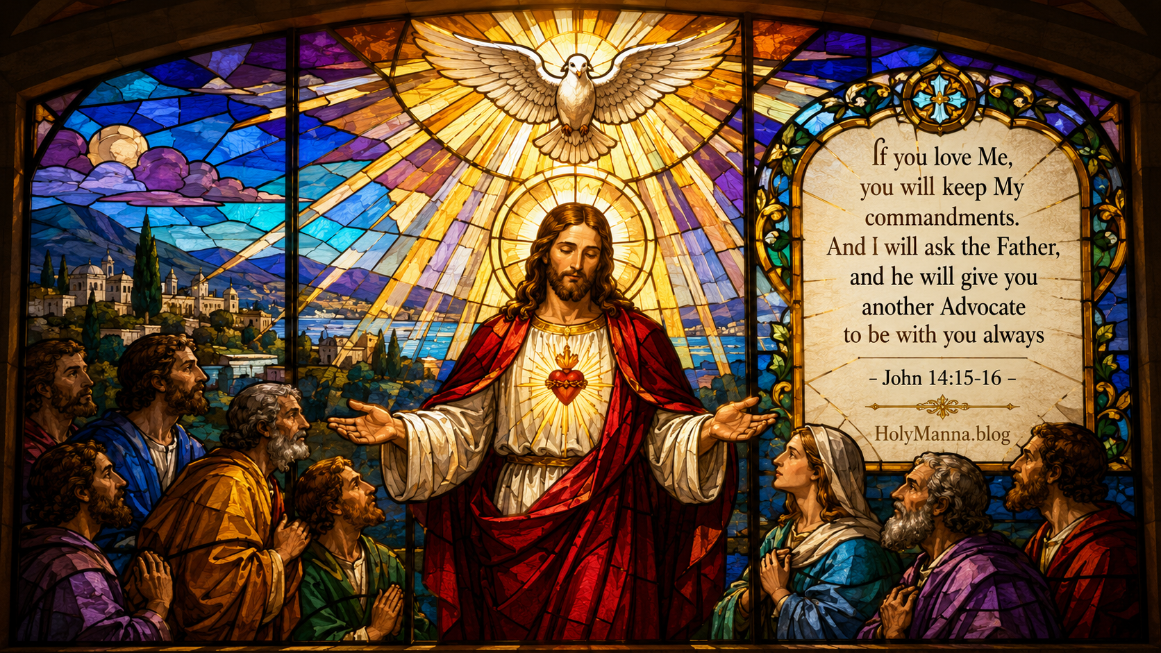 May 10, 2026 – The Holy Spirit Who Turns Love into Joy in Today’s Mass Readings