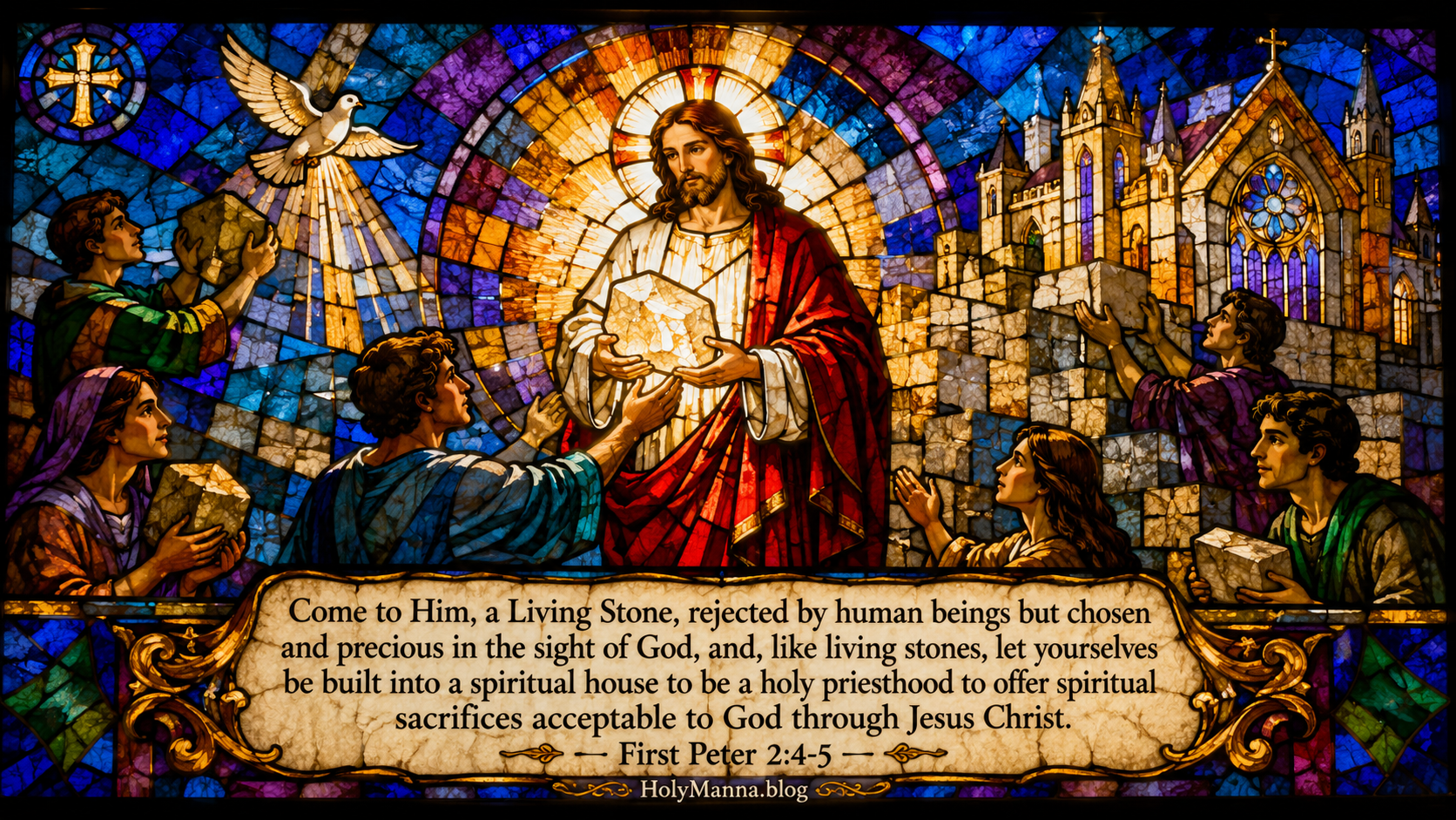 May 28, 2026 – Living Stones and Opened Eyes in Today’s Mass&nbsp;Readings