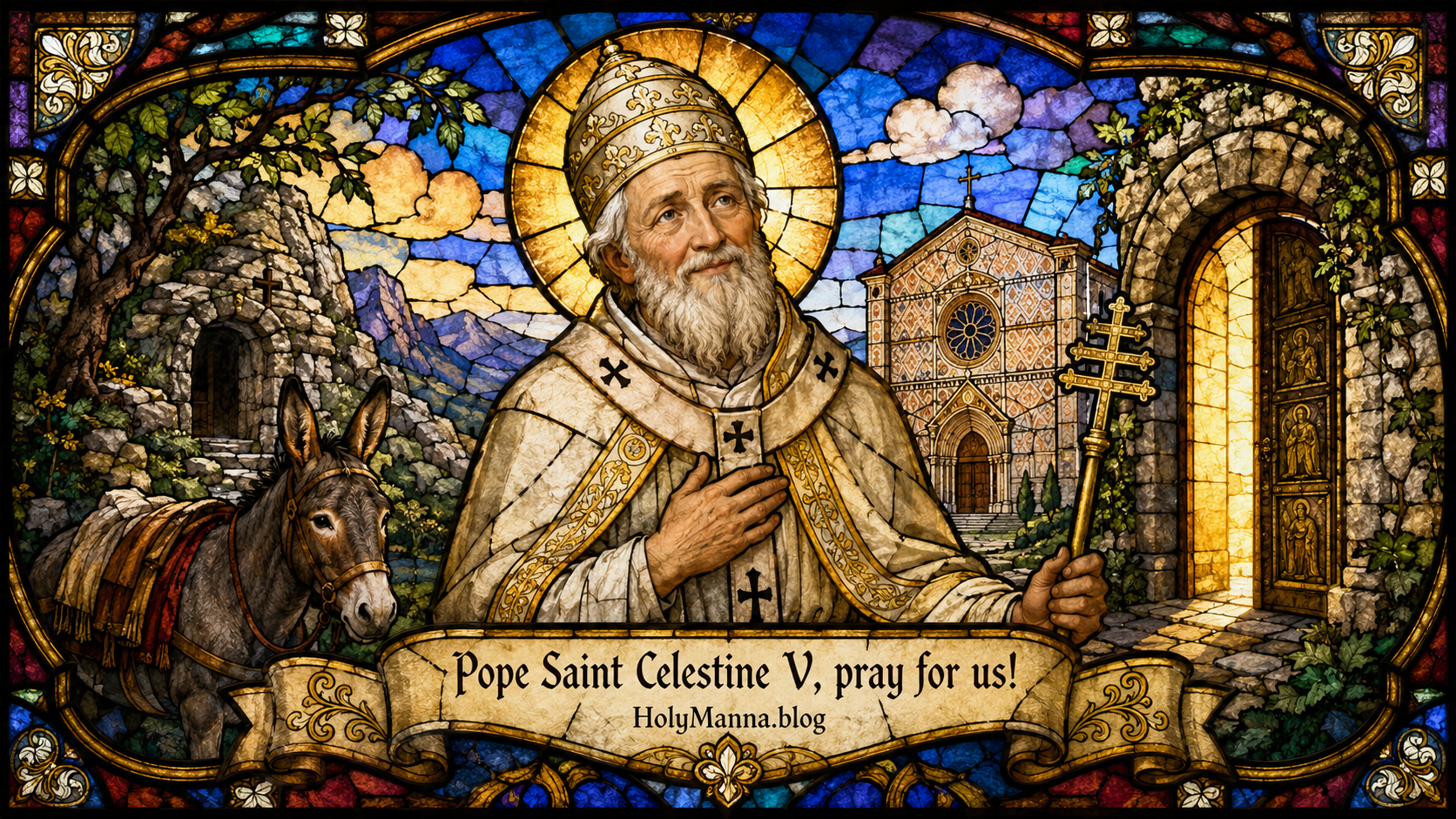 May 19th – Saint of the Day: Pope Saint Celestine V,&nbsp;Hermit