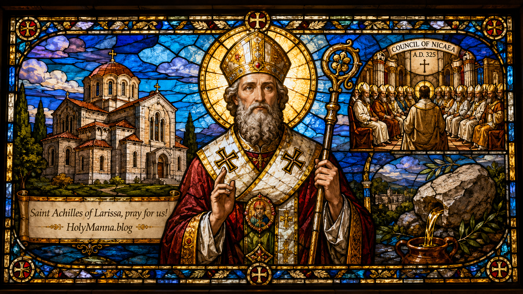 May 15th – Saint of the Day: Saint Achilles of Larissa,&nbsp;Bishop