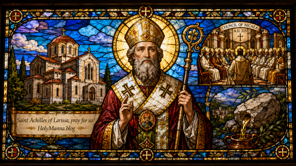 May 15th – Saint of the Day: Saint Achilles of Larissa,&nbsp;Bishop