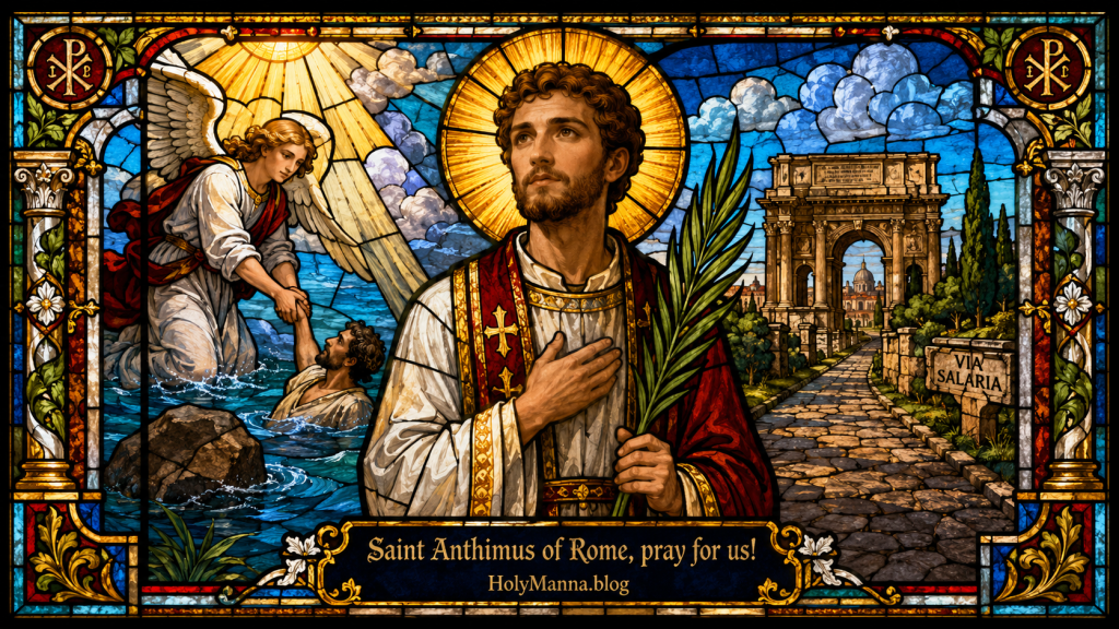 May 11th – Saint of the Day: Saint Anthimus of Rome, Priest and&nbsp;Martyr
