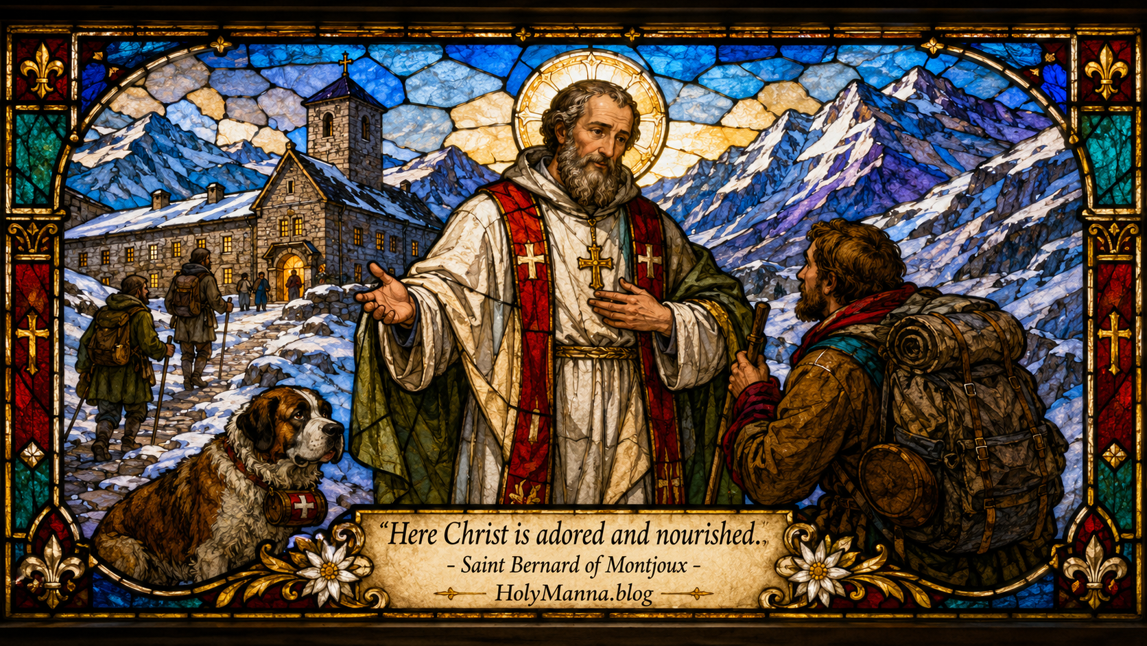 May 28th – Saint of the Day: Saint Bernard of Montjoux, Missionary Priest &&nbsp;Founder