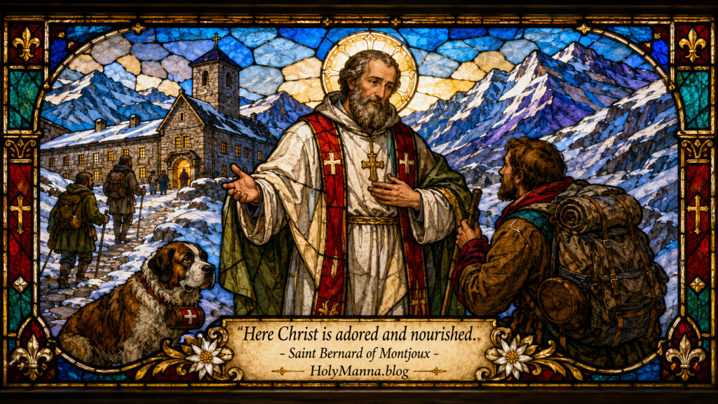 May 28th – Saint of the Day: Saint Bernard of Montjoux, Missionary Priest &&nbsp;Founder