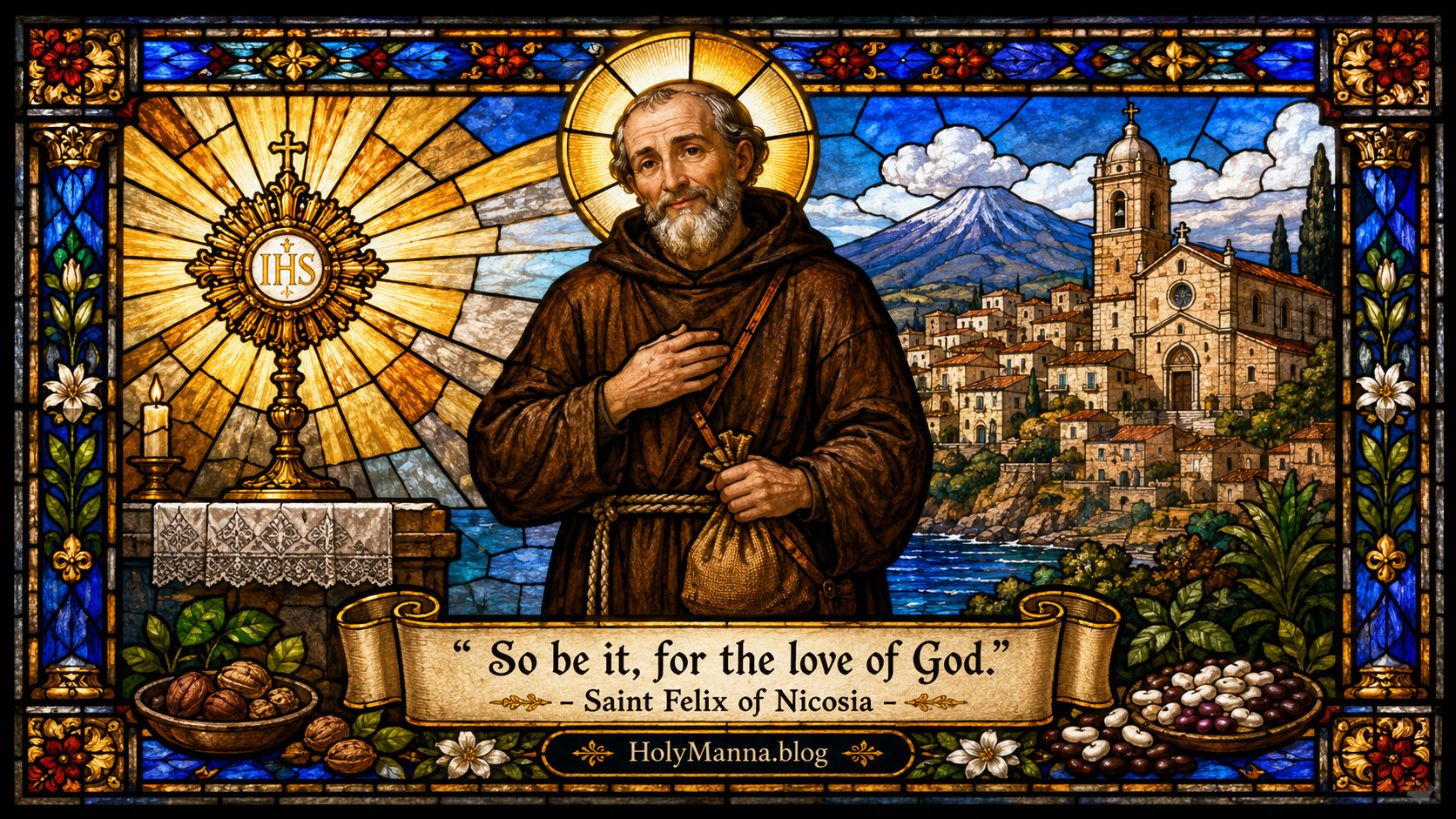 May 31st – Saint of the Day: Saint Felix of Nicosia, Capuchin Lay Brother