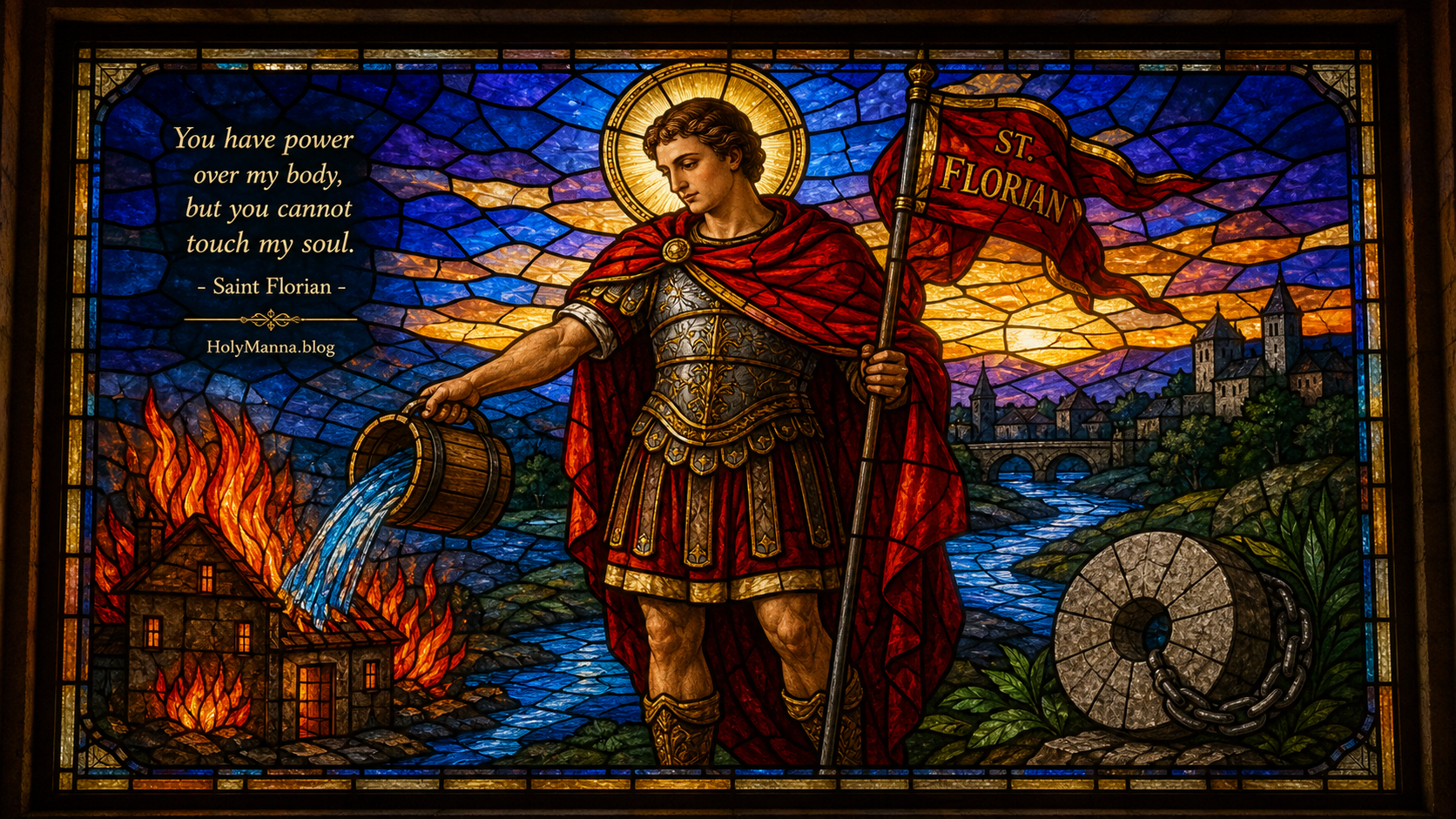 May 4th – Saint of the Day: Saint Florian, Public Servant &&nbsp;Martyr