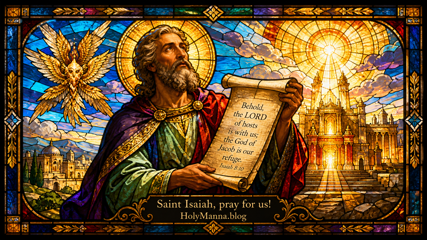 May 9th – Saint of the Day: Saint Isaiah, Prophet