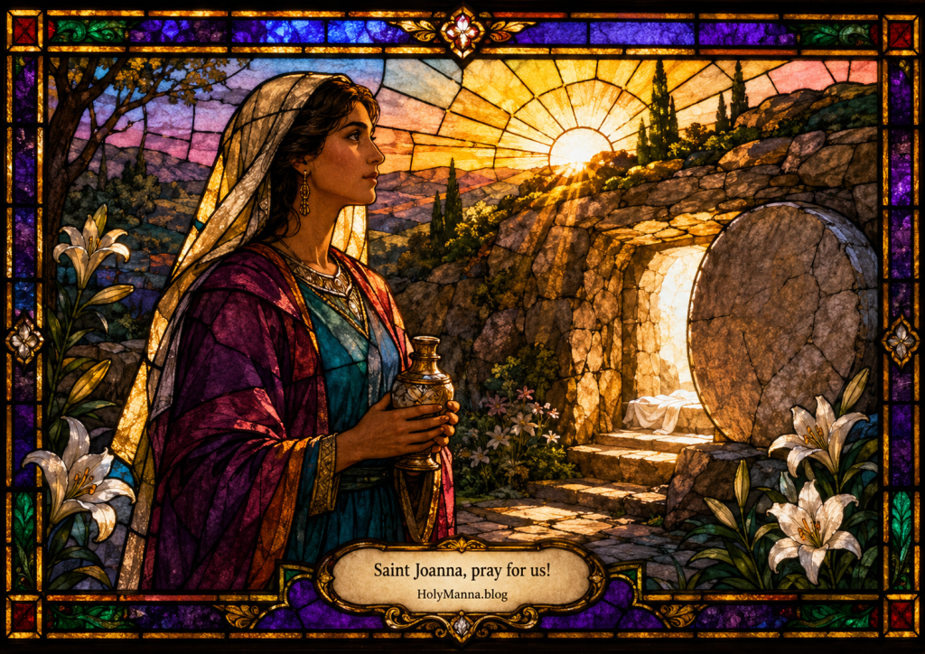 May 24th – Saint of the Day: Saint Joanna, Disciple & Benefactor of&nbsp;Jesus