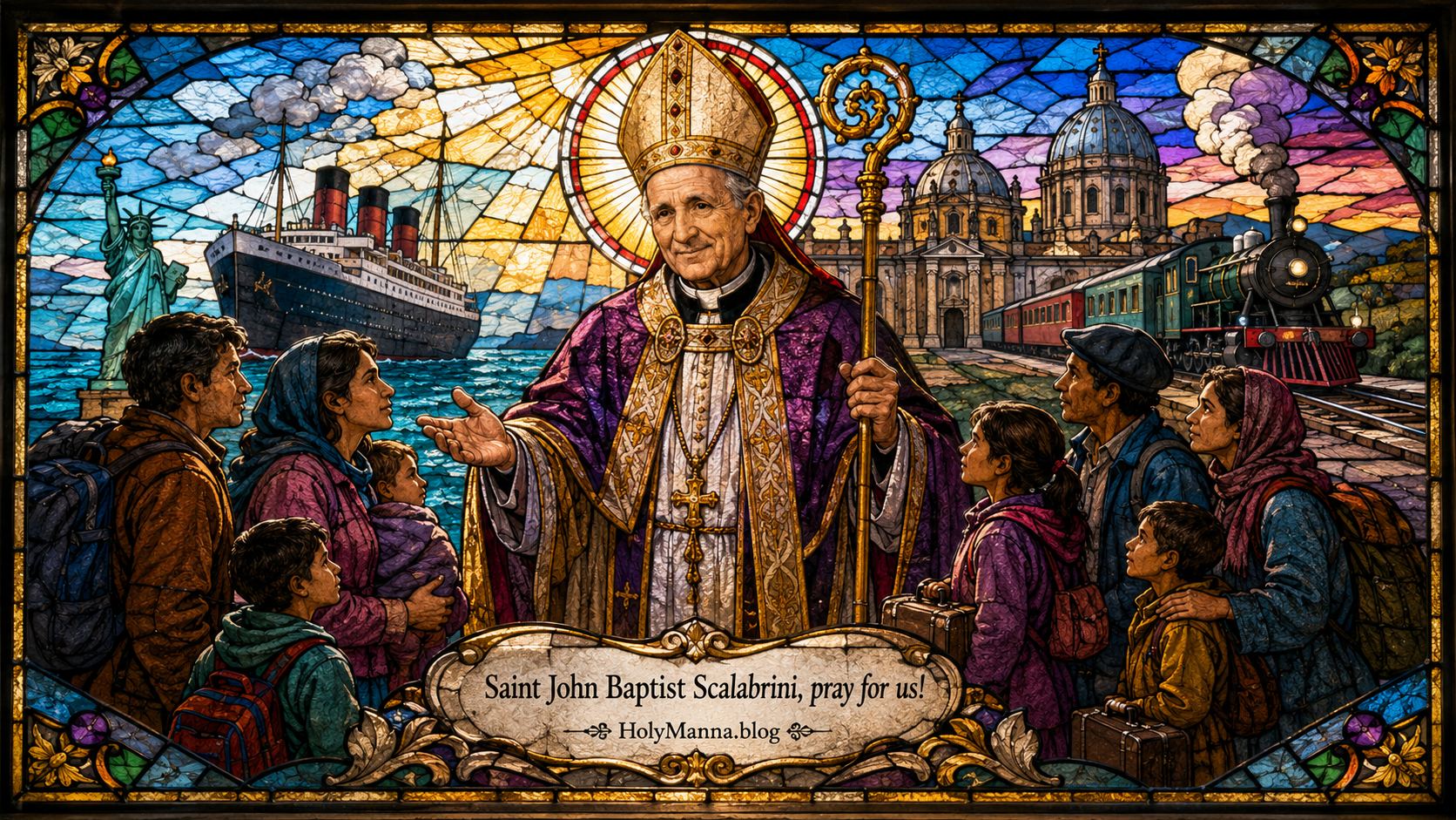 June 1st – Saint of the Day: Saint John Baptist Scalabrini, Bishop &&nbsp;Founder