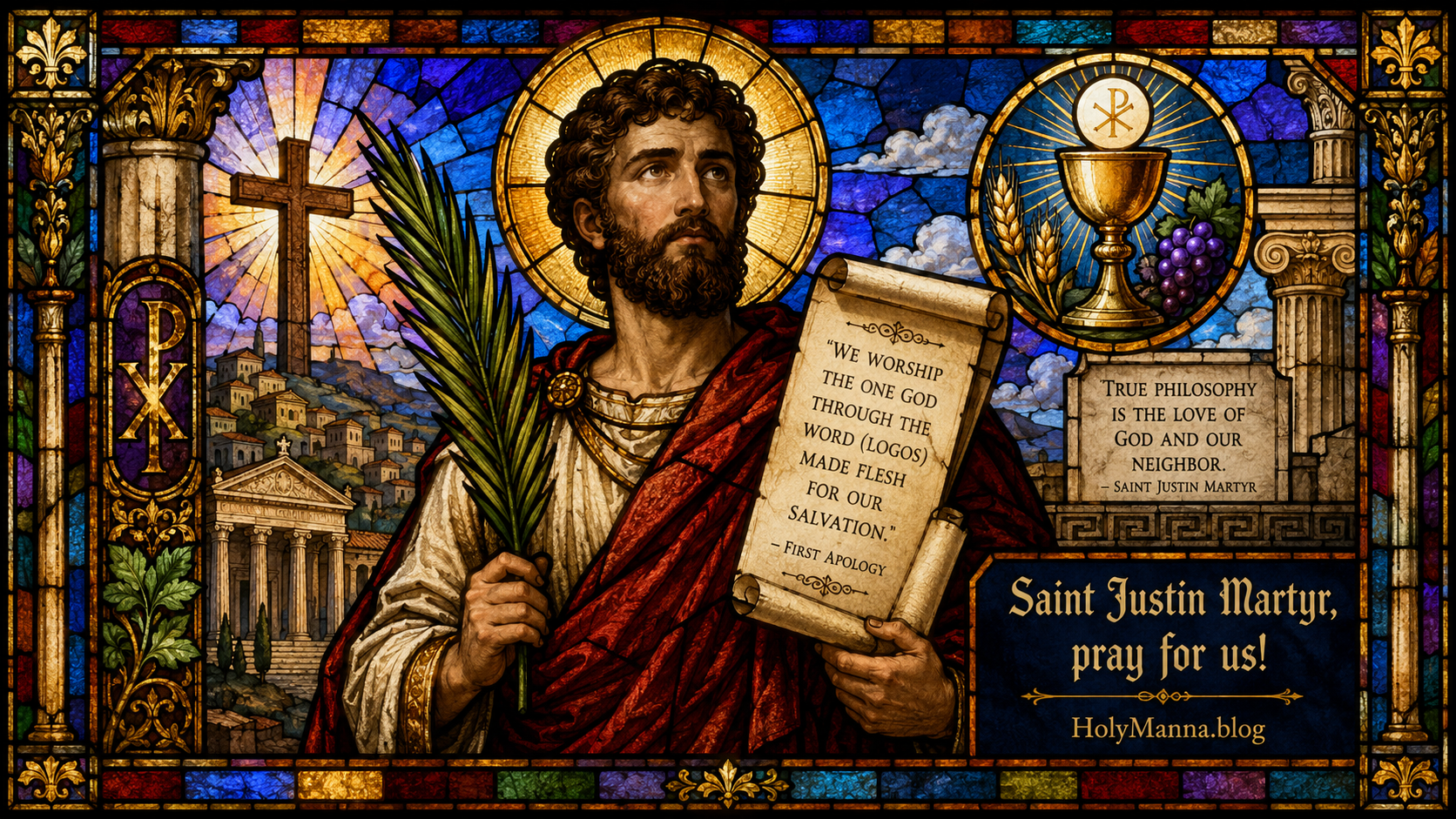 June 1st – Saint of the Day: Saint Justin, Martyr &&nbsp;Philospher