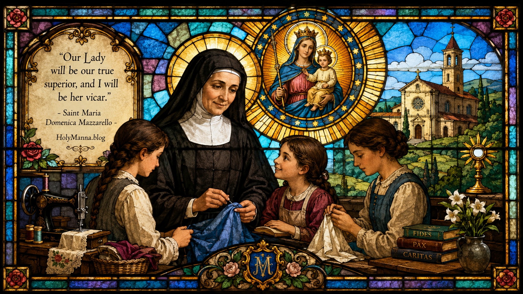 May 14th – Saint of the Day: Saint Maria Domenica Mazzarello, Religious Sister & Foundress of the Salesian Sisters