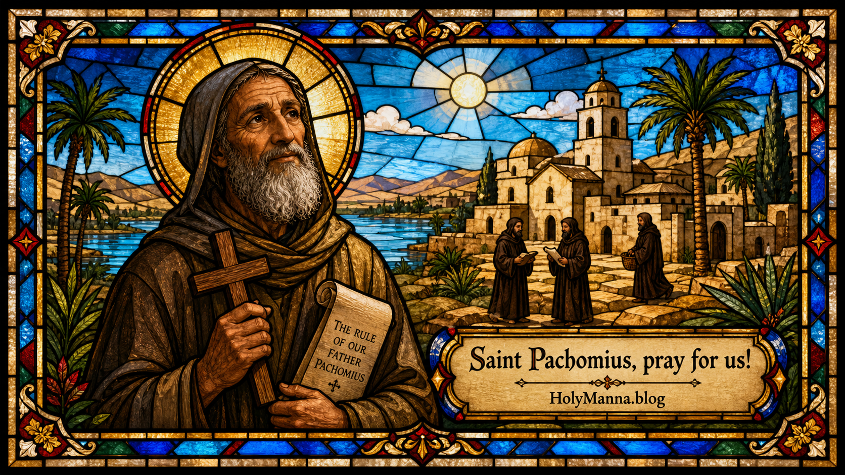 May 9th – Saint of the Day: Saint Pachomius, Desert Monk