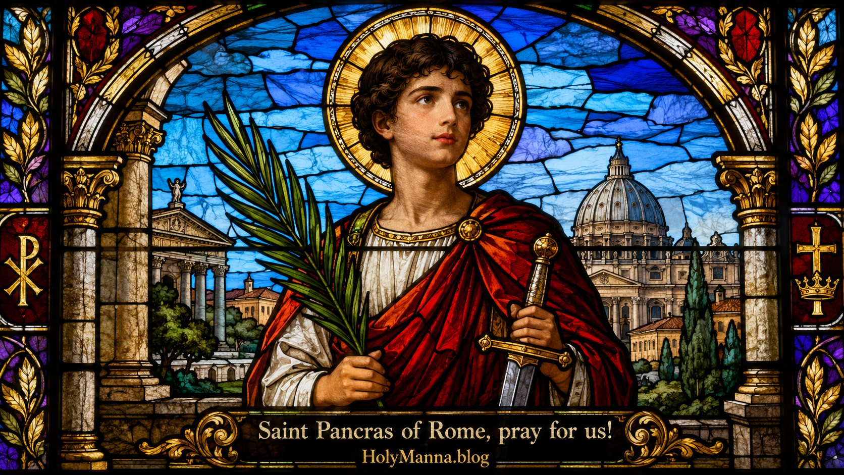 May 12th – Saint of the Day: Saint Pancras of Rome, Martyr