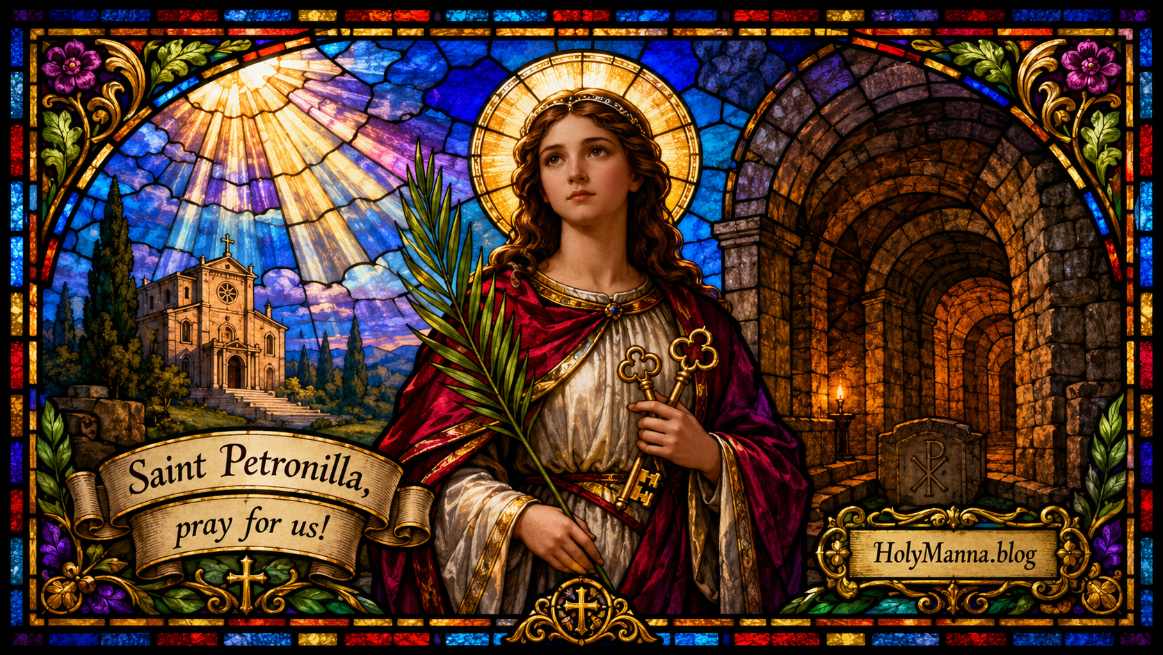 May 31st – Saint of the Day: Saint Petronilla, Virgin & Martyr