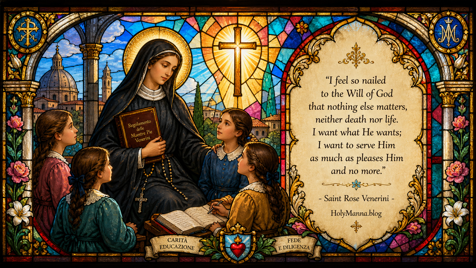 May 7th – Saint of the Day: Saint Rose Venerini, Virgin & Foundress of the Venerini&nbsp;Sisters