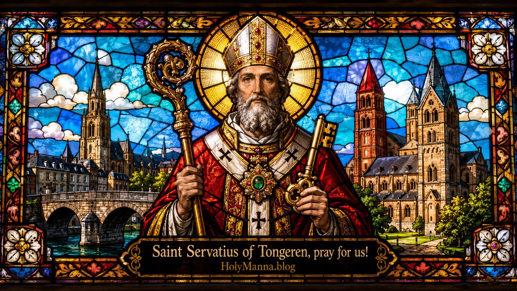 May 13th – Saint of the Day: Saint Servatius of Tongeren, Bishop