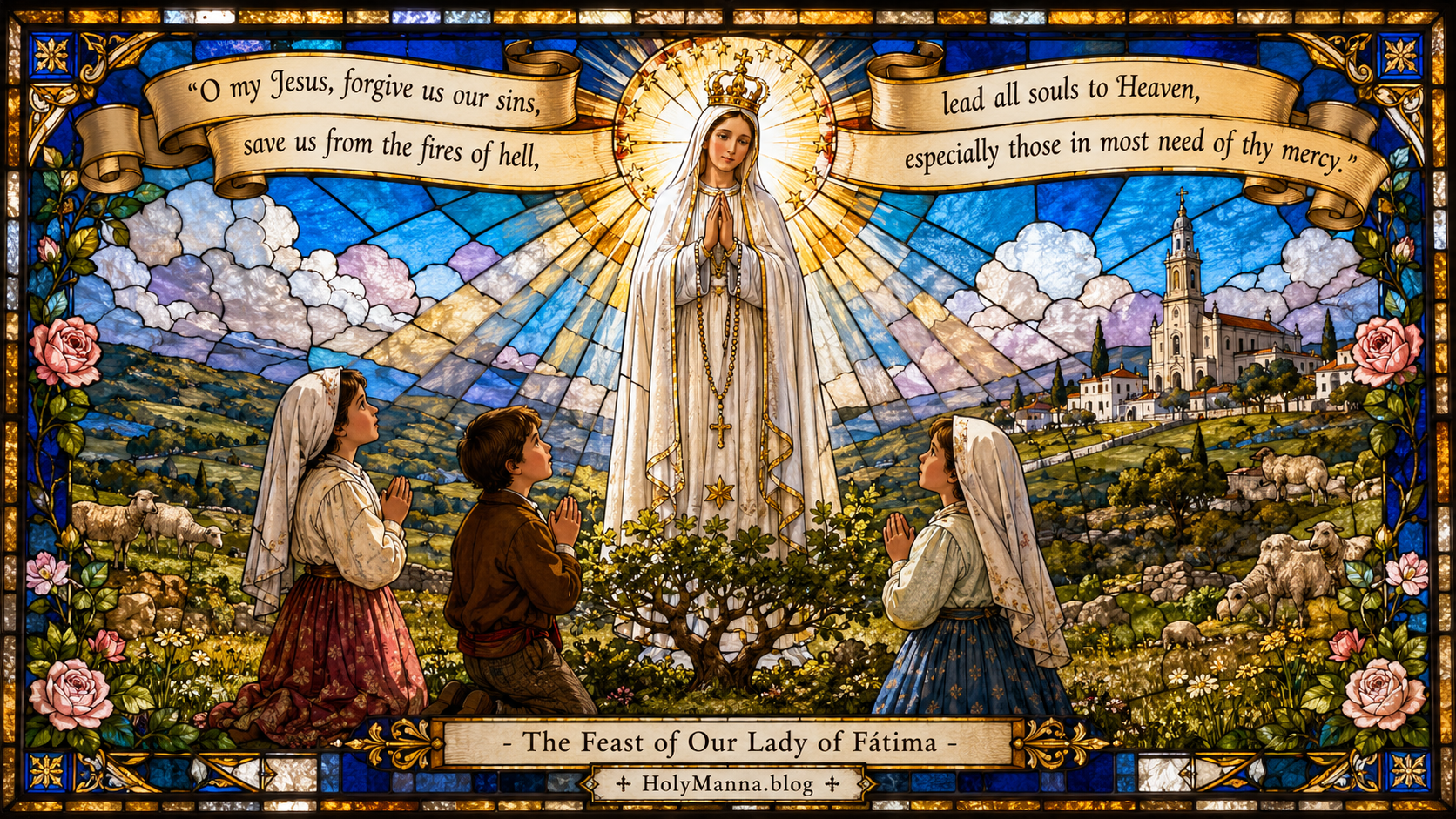 May 13th – The Feast of Our Lady of Fátima