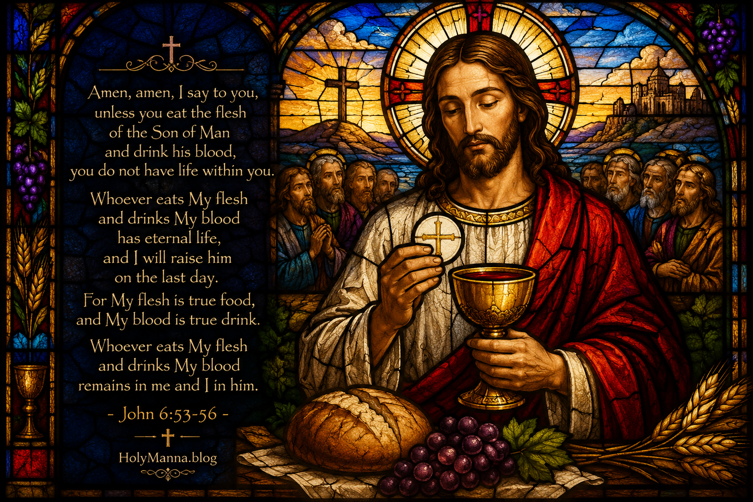 June 7, 2026 – Jesus, the Living Bread From Heaven in Today’s Mass&nbsp;Readings